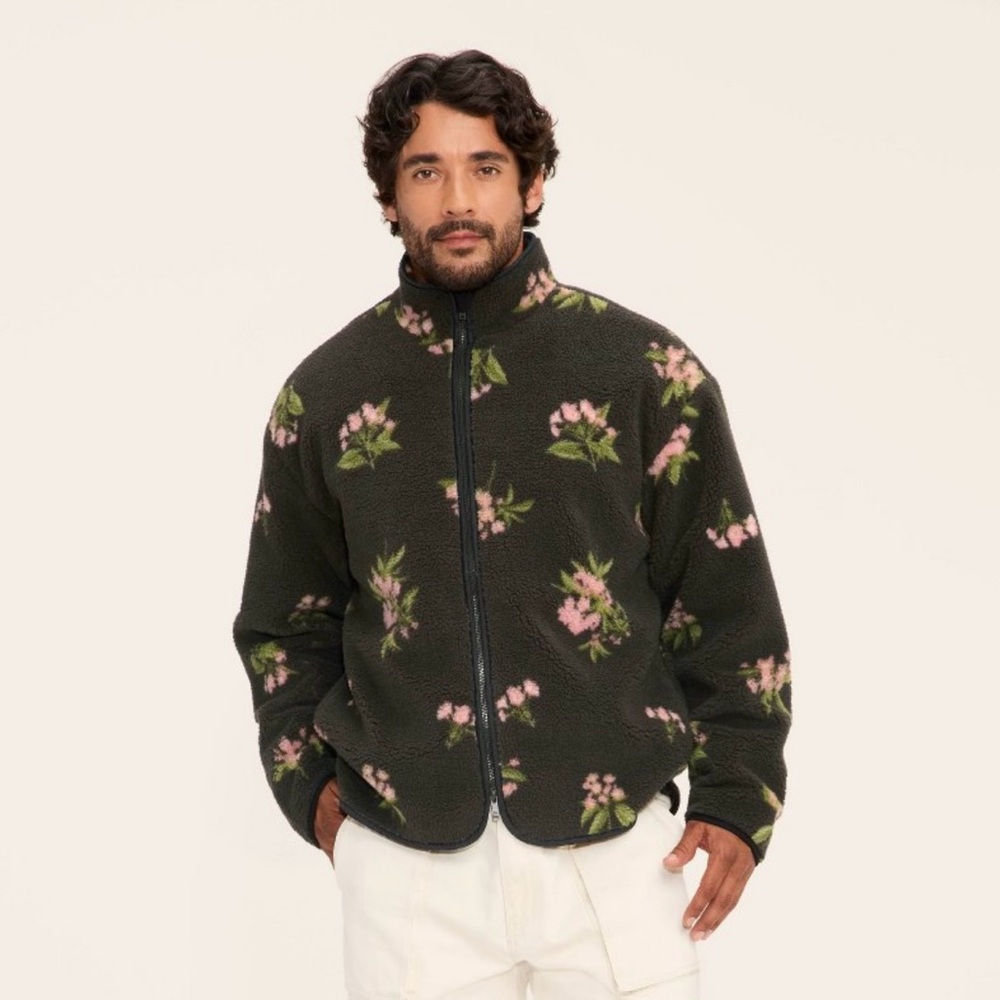 Woolrich Floral Fleece Medium SOLD OUT - Picture 2 of 9